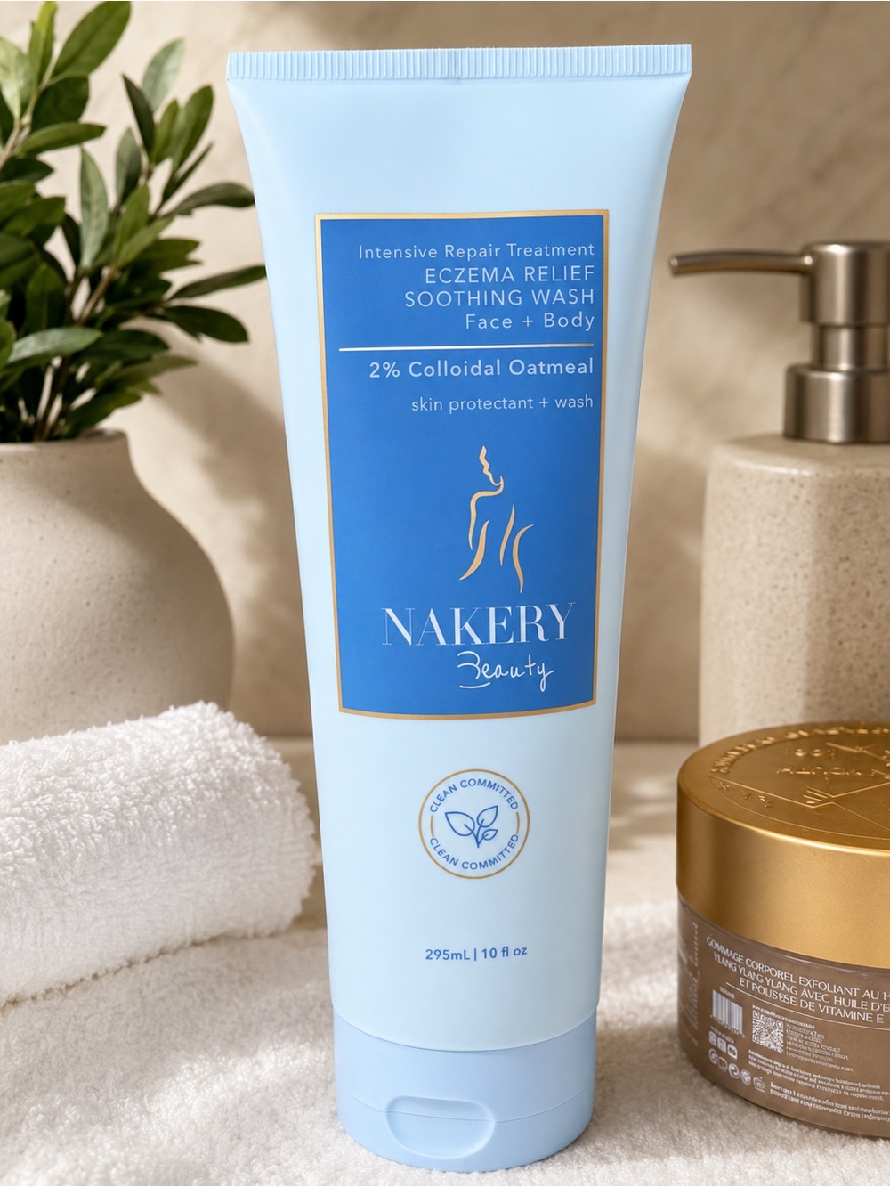 Nakery Beauty Eczema Relief Soothing Wash